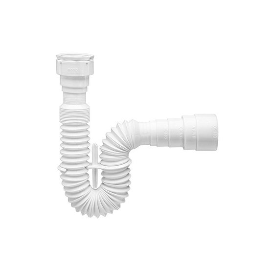 Tubo Extensível Docol Universal 796526 com 72cm Branco