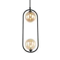 Lustre Pendente Quality Cadre 1334 G9 Bivolt Preto