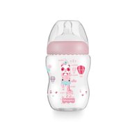 Mamadeira First Moments Rosa Algodão Doce 270Ml Fisher Price