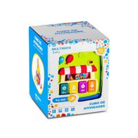 Cubo De Atividades Eletrônico - Multikids Baby Multicolor