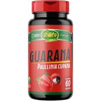 Guaraná Suplemento Alimentar Vegano 60 Capsulas de 500mg
