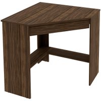 Escrivaninha Mesa Escritorio de Canto 76,5 cm ME4169 Nogal Tecno Mobili