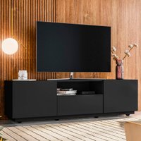 Rack para TV Até 65 Polegadas Home Royal Preto - Olivar Móveis