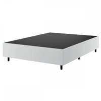 Base de Cama Box Casal Zeus Linho Gelo 26779 - Vian