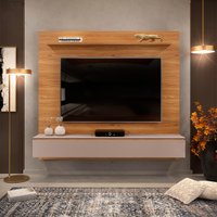 Painel para TV até 60 Polegadas com 1 Porta Dj Moveis Marley Carvalho Griz