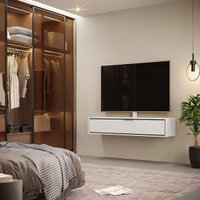 RACK JOY 120 BRANCO/PRETO