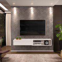 RACK SUSPENSO CONCEPT 1,75M BRANCO