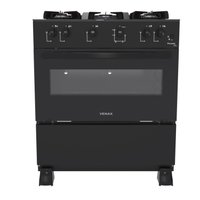 Fogao a Gas 5 Bocas Venax Picasso Line Preto