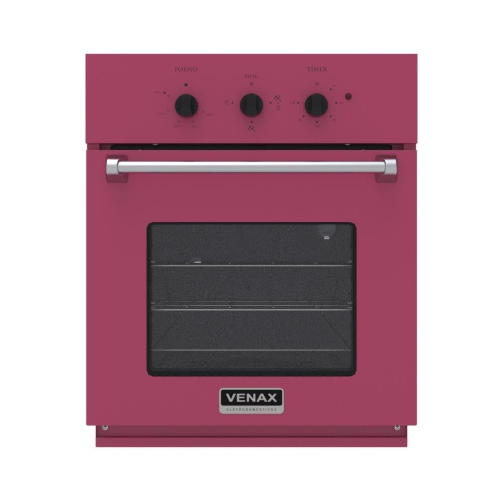Forno 50l de Embutir Venax Rosa - Gás - Arena G Iii - 220v - Areg50g3