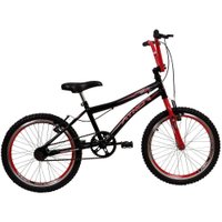 Bicicleta Infantil Athor Aro 20 Atx Preto Com Vermelho