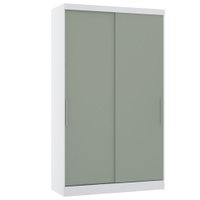 Guarda Roupa Modulado 134,50cm 2 Portas de Correr Alpes Luciane Móveis