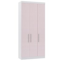 Guarda Roupa Modulado 101,50cm 3 Portas Alpes Luciane Móveis