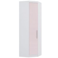 Guarda Roupa de Canto Diagonal Modulado 70cm 1 Porta Alpes Luciane Móveis