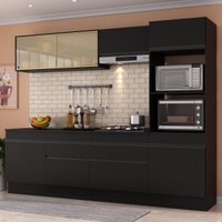 Armário de Cozinha Completa 5 peças com Rodapé MP2181 Made Multimóveis