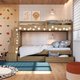Beliche Infantil com Escada, Nicho e Gavetas Aveiro