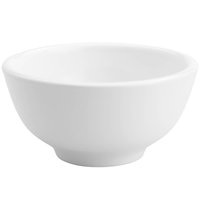 Kit 48 Tigelas Bowls Pequenos Bares Restaurantes Cumbuca Porcelana Branca 280ml Clean Lyor