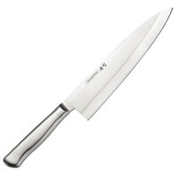 Faca Deba Tramontina Sushi Diamond Chef Comida Japonesa 8' Lâmina e Cabo em Aço Inox