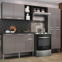 Cozinha Compacta C/ 2 Leds 3 pçs Pequim Multimóveis V3412