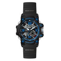 Relógio Masculino Tuguir AnaDigi TG253 Preto e Azul