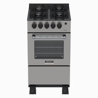 Fogao a Gas 4 Bocas Venax Gaudi Line Inox