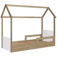 Cama Infantil Montessoriana Aveiro com Branco