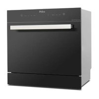Lava Louças Philco PLL10 10 Serviços 6 Opções de Lavagem Preto