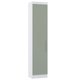 Guarda Roupa Sapateira Modulado 50cm 1 Porta Alpes Luciane Móveis Branco/Verde