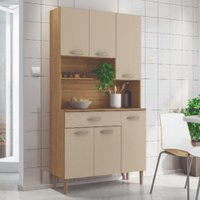 Armário de Cozinha Completa 6 Portas 1 Gaveta Apolo