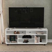 Rack para TV Índia com 6 Nichos e Rodízios Politorno