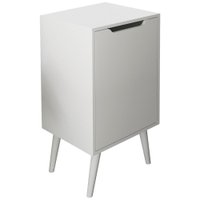 Gabinete Para Banheiro Pes Palito 1 Porta BN3641 Branco Tecno Mobili