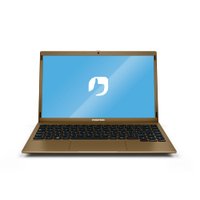 Notebook Positivo Motion Q4128ci Intel® Atom® Z8350 Linux 4GB RAM 128GB eMMC 14,1'' LED HD - Dourado