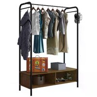 Guarda Roupa Closet Milão 9017 Preto/Demolição Fosco