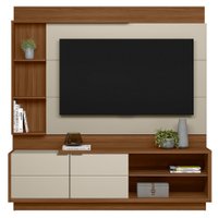 Estante Home para TV até 60 Polegadas Atlanta Linea Brasil Nature/Off White