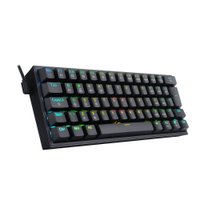 Teclado Mecânico Gamer K617 Fizz Pro Switch Marrom Redragon