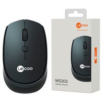 Mouse Wireless Lecoo, 1200DPI, 2.4GHz, Preto - WS202