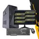 Computador Desktop Completo Intel Core I5 3º Ger, 8GB RAM, SSD 240GB, Monitor 19", Teclado e Mouse