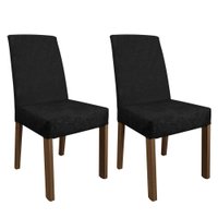 Kit 2 Cadeiras de Jantar 4255 Rustic/Oxford Madesa