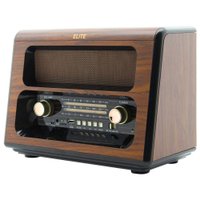 Caixa De Som Bluetooth Usb Sd Rádio Fm Vintage El1910bt