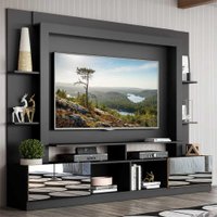 Estante TV 65" Portas Com Espelho Oslo Multimóveis V3390