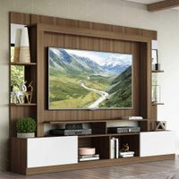 Estante TV 65" Prateleiras Com Espelho Oslo Multimóveis V3393