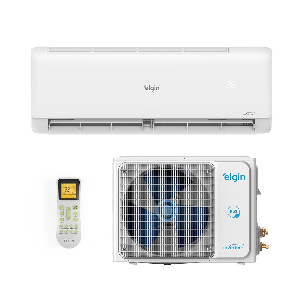 Ar Condicionado Split Hw Elgin Eco Inverter II 9000 Btus R-32 Frio 220V Monofásico 45HJFI09C2WB