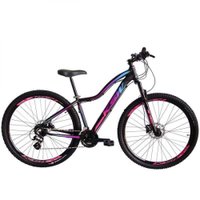 Bicicleta Aro 29 Ksw Xlt 21 Shimano Hidraulico Preto Rosa 15