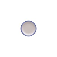 Prato Pão Tramontina Rústico Azul Em Porcelana 16 Cm Tramontina