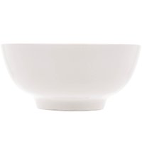 Cumbuca de Porcelana Branca Lyor 540ml para Saladas Sopas Frutas Bowl Tigela Clean