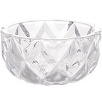 Kit 25 Molheiras de Cristal Diamond Lyor 270ml de Mesa para Restaurantes Hotéis Bowl Decorativo