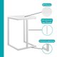Kit 2 Banquetas Cozinha Balcão 1440 Carraro Branco