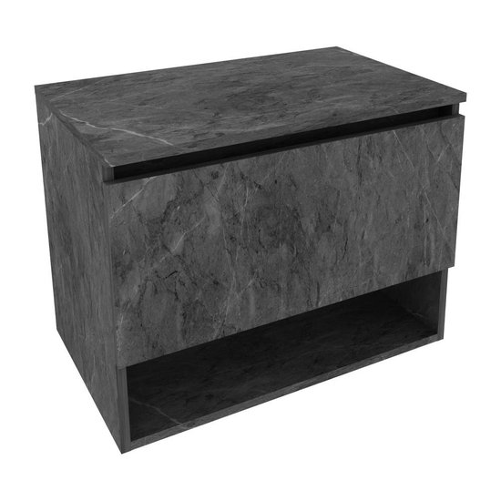 Gabinete Banheiro Com 1 Porta 60cm Suspenso Multimóveis VCR10086