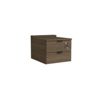 Gaveteiro de Mesa 2 Gavetas Com Chave Frame Munique 36cm