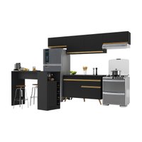 Armário de Cozinha Modulado com Bancada Veneza Multimóveis MP2212