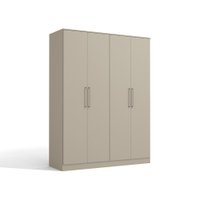 Guarda-Roupa 4 Portas 3 Gavetas Versa Conect 1,75m